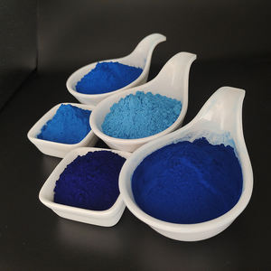 Poudre de Fe2O3 de pigment de <span class=keywords><strong>cuir</strong></span> de formule de CAS57455-37-5 bleue d'oxyde de fer pour la coloration de peinture - Product Image 1