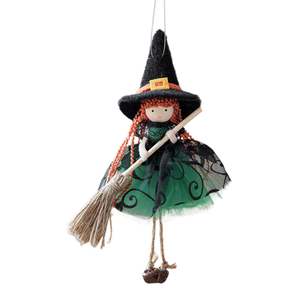 Decoración <span class=keywords><strong>de</strong></span> Bruja, Adorno <span class=keywords><strong>de</strong></span> Halloween con Temática <span class=keywords><strong>de</strong></span> Bruja, Decoraciones Colgantes <span class=keywords><strong>de</strong></span> Bruja Espeluznantes para Jardín, Decoración Espeluznante para Casa Encantada - Product Image 2