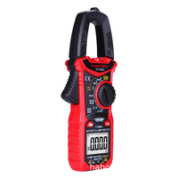HABOTEST HT206D Clamp Meter Digital Presisi Tinggi AC/DC Multimeter Multifungsi CAT III 600V Nilai Keamanan 60A Arus AC