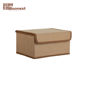 Contenedor de Almacenamiento de Tela <span class=keywords><strong>con</strong></span> Tapas, Cestas de Almacenamiento de Ropa Plegables, Organizador de Almacenamiento en Cubos - Product Image 1