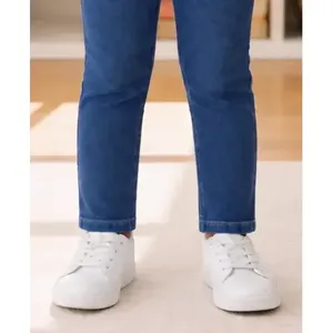 Jeans a Gamba Dritta Adrenaline Lavaggio Medio Elasticizzati Pantaloni Casual per Bambini 5 Tasche Vita Media - Product Image 6