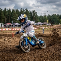 Vélo de course électrique tout-terrain personnalisé pour enfants, moteur brushless 653W, batterie lithium 36V 5.0Ah, suspension avant, vente en gros OEM ODM