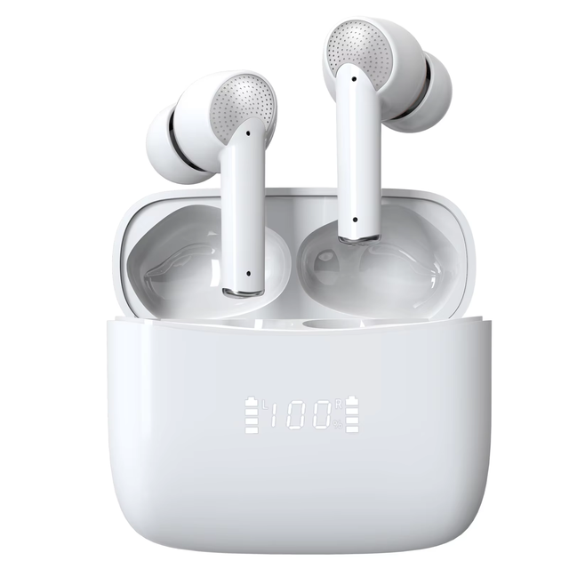 High Quality Earbuds Anc Enc Double Noise Cancelling Headsets J8 Pro Tws Bt 5.3 Earbuds Wireless Earphone Earbuds