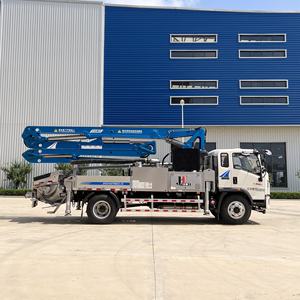 Pompe à béton sur camion JIUHE, prix d'usine, pompe à béton sur camion, pompe à béton avec télécommande et bras - Product Image 1