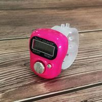 Compteur de doigts électronique à 5 chiffres avec écran LCD numérique pour le golf, le tricot et la comptabilité manuelle