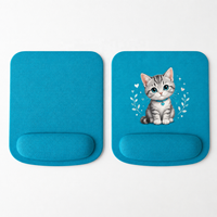 Tapis de souris personnalisé en EVA imprimé par sublimation avec repose-poignet, coussin doux, tapis de bureau pour utilisation informatique au bureau, cadeaux promotionnels