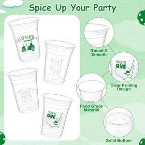 Gobelets en plastique jetables OEM/ODM bon marché pour boissons froides, en PET/PLA, 8oz, 9oz, 16oz, 24oz, 32oz, avec impression de logo, vente en gros directe usine - Product Image 4