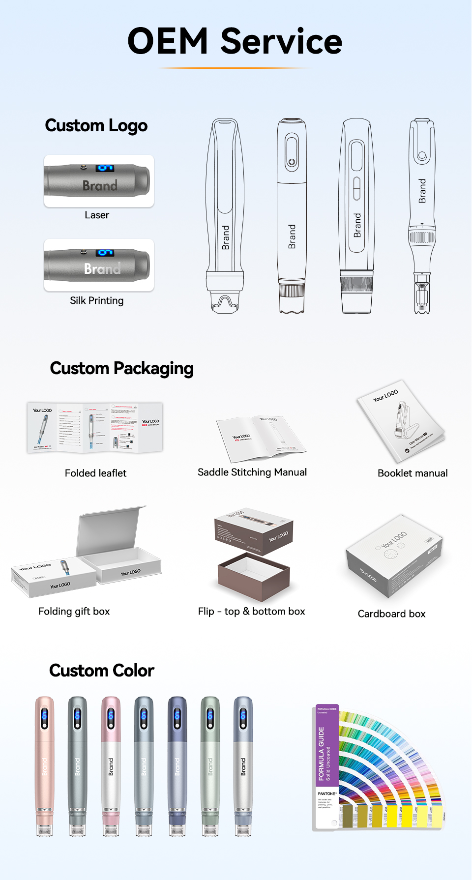 新しいDr.Pen M8Sダーマペンマイクロニードルハンドヘルドデバイス