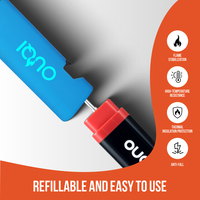 Briquet électronique jetable portable moderne de haute qualité avec logo personnalisé et ouvre-bouteille