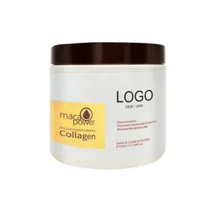 Nhãn hiệu riêng sửa chữa hư hỏng Keratin điều trị làm mịn nuôi dưỡng Collagen Mặt nạ tóc
