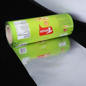 פלסטיק סרט עובי מותאם אישית הדפסת פאוץ שקיות חדש עיצוב לוגו למינציה לחות הוכחת פלסטיק תיק מניית רול אריזת סרט - Product Image 6