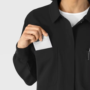 Servizio OEM Personalizzato all'Ingrosso: Set di Camici Medici da Uomo in Tessuto, a Maniche Lunghe, per Infermieri e Personale Ospedaliero, Uniforme da Laboratorio - Product Image 2