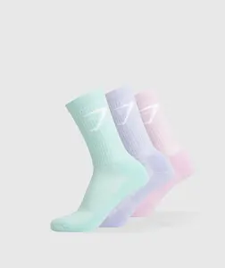 Best quality breathable mesh tube sports socks with custom branded logo cotton crew colorful socks