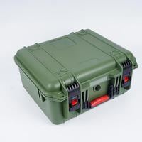 Étui personnalisé ODM multifonctionnel en plastique PP vert, étanche IP65, pour équipement photographique d'ingénierie extérieur