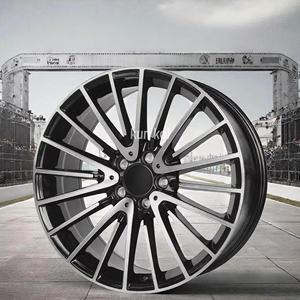 Rines de Aleación de Aluminio Cromados Cóncavos Negros de Perfil Profundo de 19 20 21 22 24 26 Pulgadas con 5x112 Radios para Audi <span class=keywords><strong>BMW</strong></span> - Product Image 5