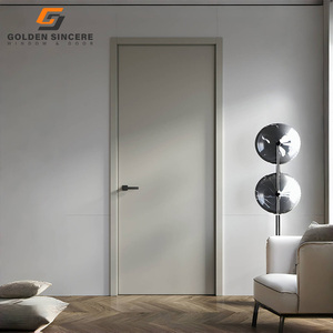 Puerta interior de aluminio impermeable GS con diseño minimalista al ras - Product Image 6