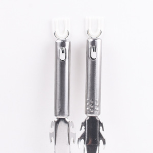 Pinza de acero inoxidable para levantar platos, herramienta de cocina antiescaldante para manipular recipientes de vapor - Product Image 4