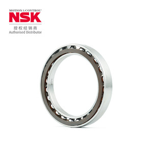 Rodamiento de bolas de contacto angular NSK de una hilera y pared delgada para plantas de fabricación - Product Image 3