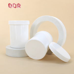 250ml White Wide Mouth <b>Jar</b> – Protein Powder Container Airtight Supplement <b>Jar</b> for Pre-Workout, Creatine, Vitamins, Capsules - Product Image 2