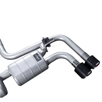 Pour Porsche Cayenne 958.1 3.0T 2010-2014 Catback Ss 304 Silencieux d'échappement à soupape
