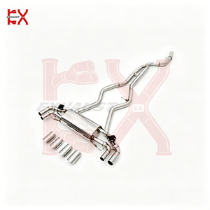 Silenciador de Escape Valvetronic Catback de Acero Inoxidable para <span class=keywords><strong>BMW</strong></span> <span class=keywords><strong>M440i</strong></span> M240i M340i M340 G20 G22 G26 G42, Tubo Pulido Espejo - Product Image 3