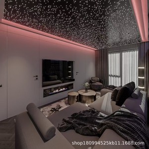 LED Fiber <b>Optic</b> Lights 1.0mm Diameter Water Resistant For Starry Sky Ceiling Home Theater <b>Bar</b> Restaurant - Product Image 2