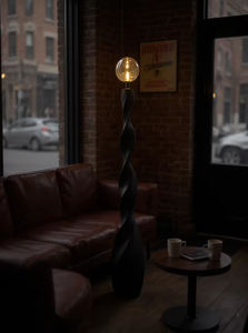 Lámpara de Pie de Hierro Impresa en 3D Contemporánea para Dormitorio y Espacios de Diseño Moderno - Product Image 5