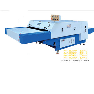 Usine chinoise 450/500/600/900/1200/1800 Machine de fusion continue de vêtement équipée d'un double rouleau et d'un double dispositif de pression - Product Image 2