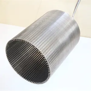 Stainless Steel Screen johnson well screen Pipe Ss316 904l Wedge Wire Intake Screen