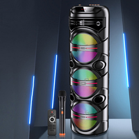 Kaku/kkusiga KK-8301 coloré corne lumière haut-parleur sans fil lampe à flamme haut-parleur sans fil Offre Spéciale grand haut-parleur professionnel
