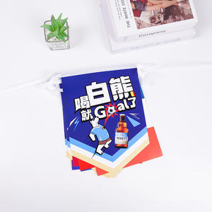 2026 रंगीन पेनेटेंट कम मोक कस्टम आकार लटका देश छोटे स्ट्रिंग झंडे - Product Image 3