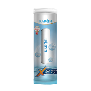 Karofi Smax Pro 2 RO ระบบคาร์บอนพรี-ฟิลเตอร์อะไหล่220V เรือแรงดันผิวหยักสีขาวสำหรับระบบกรองน้ำ - Product Image 1