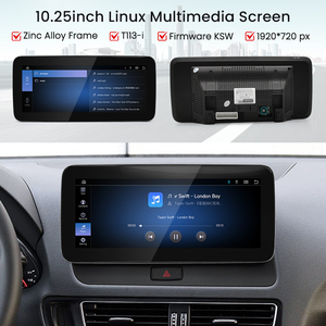 HFmidia 2026 ระบบลินุกซ์ใหม่ 8.8 10.25 จอขนาด 12.8 นิ้ว สำหรับ Audi Q5 8RB CarPlay เครื่องเล่นวิดีโอในรถยนต์ - Product Image 5