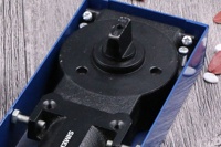 Charnière de sol robuste hydraulique à fermeture automatique en acier inoxydable, ferme-porte en verre, ressort de sol