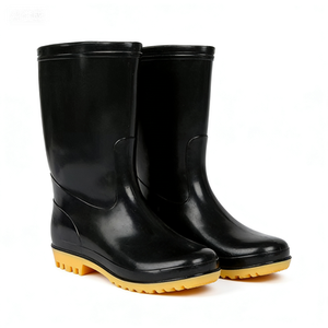 รองเท้าบูทยางกันน้ำ PVC ราคาถูก MOQ ต่ำ สำหรับงานกลางแจ้ง เห<span class=keywords><strong>ม</strong></span>าะสำหรับทั้งชายและหญิง - Product Image 6