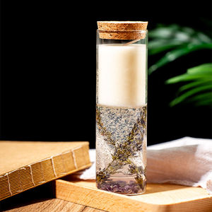 AIKUN Bougie en verre romantique faite à la main pour la fabrication de bougies parfumées en gel pour gelée de fleurs - Product Image 6