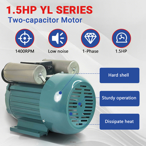 Motore Asincrono Monofase 1.1Kw 220V, Frequenza Nominale 50Hz, Condensatore a Doppia Valorezza - Product Image 2