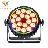 18 pièces 24 pièces Projecteur PAR avec anneau LED