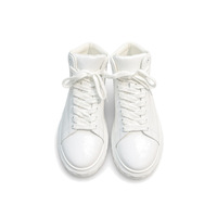 Birotzxiues – baskets basses en cuir véritable pour femmes, chaussures décontractées à lacets, avec logo personnalisé, taille européenne 36-44