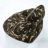 Canapé gonflable de style japonais imperméable en fibre de polyester, pouf, fauteuil moderne paresseux, revêtement en tissu, meubles de chambre à coucher d'extérieur