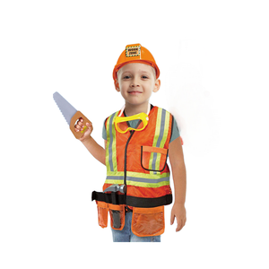 Kids Train Engineer Costume Set – 8 Piece Conductor Dress Up Kit With Vest, Hat, Whistles & More For Halloween & Role Play - View #2