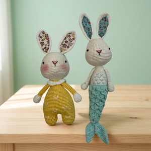 Peluche de Conejito Zinny, Regalo Ecológico y Educativo, Personalizado, Juguete de Peluche Suave para Niños, Relleno de Algodón PP, Tela, 24-31 cm, Unisex, para Todas las Edades - Product Image 2