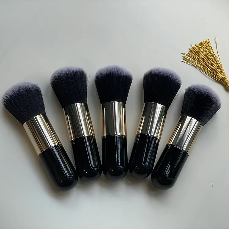 Brand New Portable Makeup Brush Set Dual End Blending And Highlighter Nose Contour Kabuki Foundation Detail Multifunction