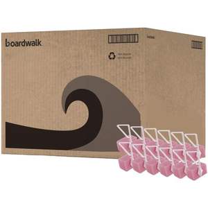 Bloc désodorisant pour cuvettes de toilettes et urinoirs Boardwalk B04BX Cerise Solide 4oz, 12 par boîte - Product Image 1
