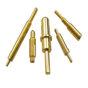 Su misura 1mm placcato oro alta precisione PCB ottone OEM Custom ottone placcato oro Pogo perni - Product Image 1