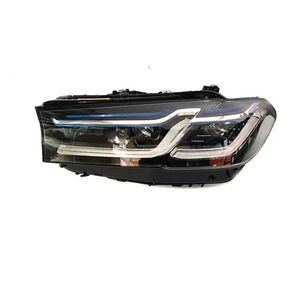Para piezas de automóviles <span class=keywords><strong>BMW</strong></span> 5 Series G30, faros LED de parachoques delantero, versión negra, luces blancas y amarillas - Product Image 1