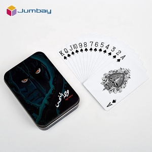 Baraja de Cartas Personalizada Profesional con Logotipo de Marca, Cartas de Póker Publicitarias con Impresión Personalizada en Papel y Caja Metálica - Product Image 2
