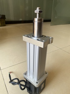 Actuador Lineal Eléctrico de Aluminio con Cilindro de Émbolo Motorizado para Elevación de Mesas de Alta Resistencia - Componente Central - Product Image 4