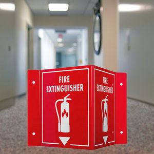 Señalización de <span class=keywords><strong>Extintor</strong></span> de Incendios 3D Tipo M Personalizada, de Acrílico, para Montar en Pared o de Pie, Señalización de Seguridad de Emergencia para Uso en Interiores - Product Image 3