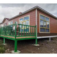 Villa moderne de luxe en acier léger, construction préfabriquée à assemblage rapide pour hôtels, complexes hôteliers et usage résidentiel